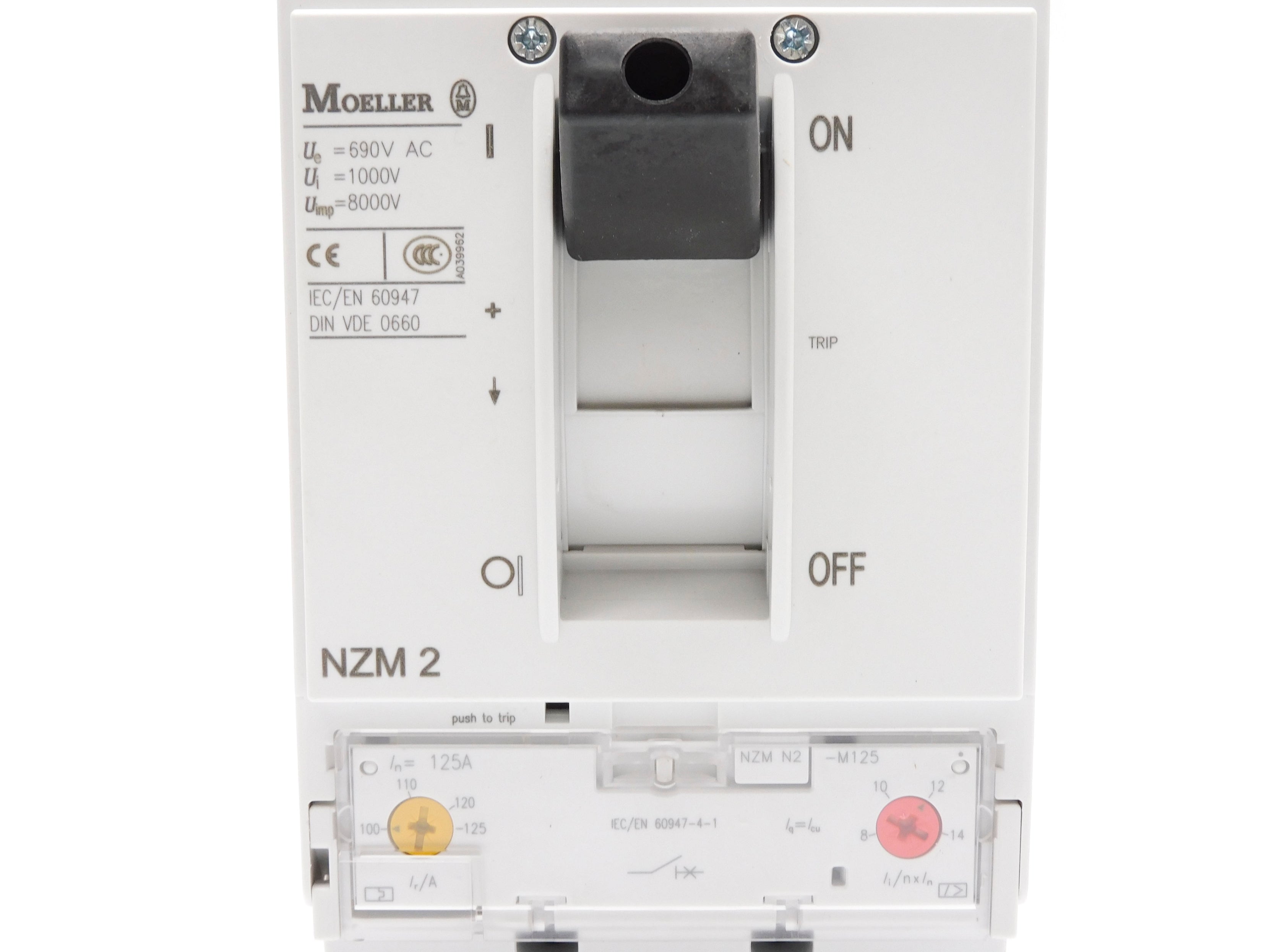 KLOCKNER MOELLER NZMN2-M125 125A 690V NSMP