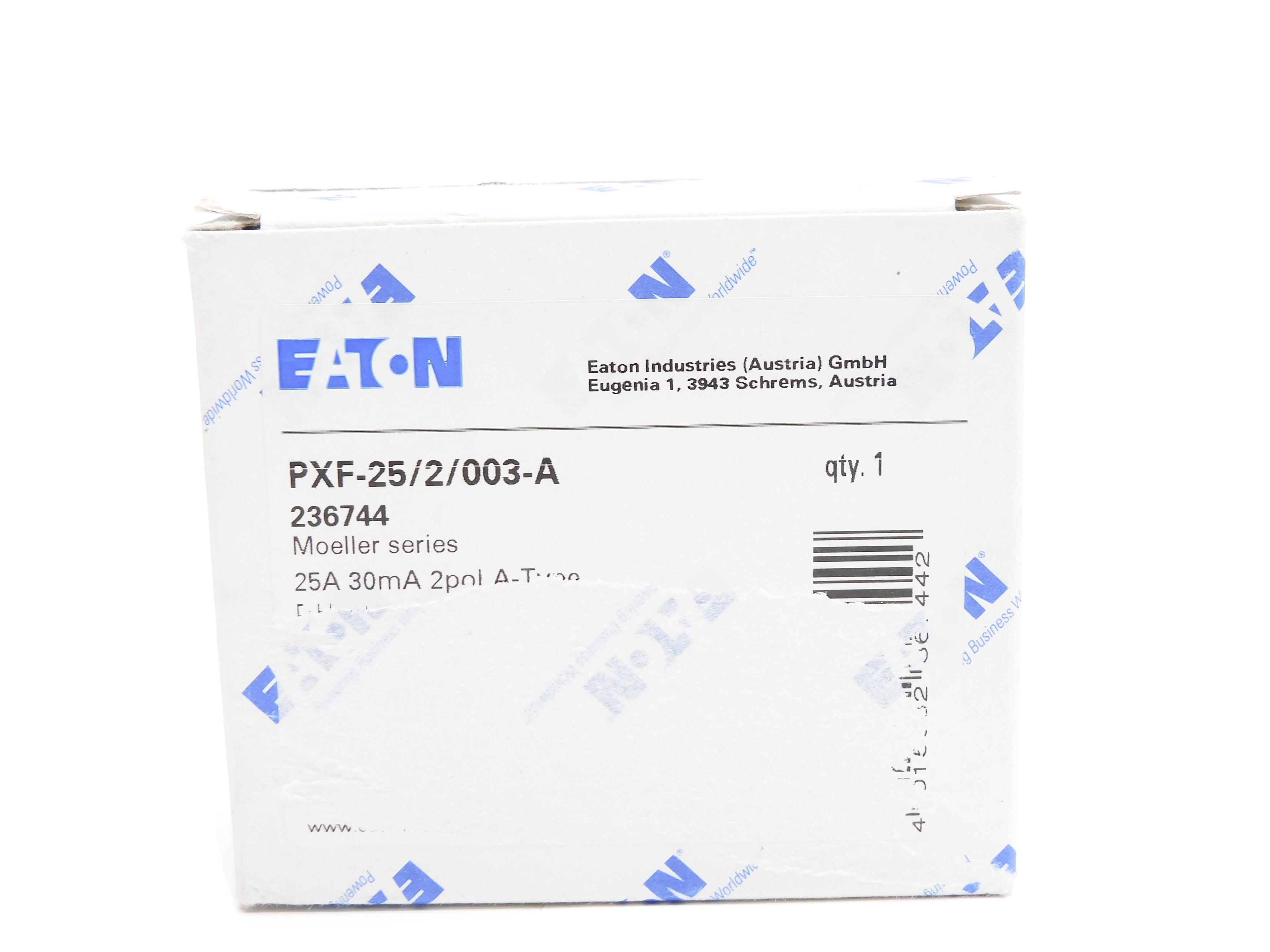 EATON PXF-25/2/003-A 236744 25A 230V NSMP