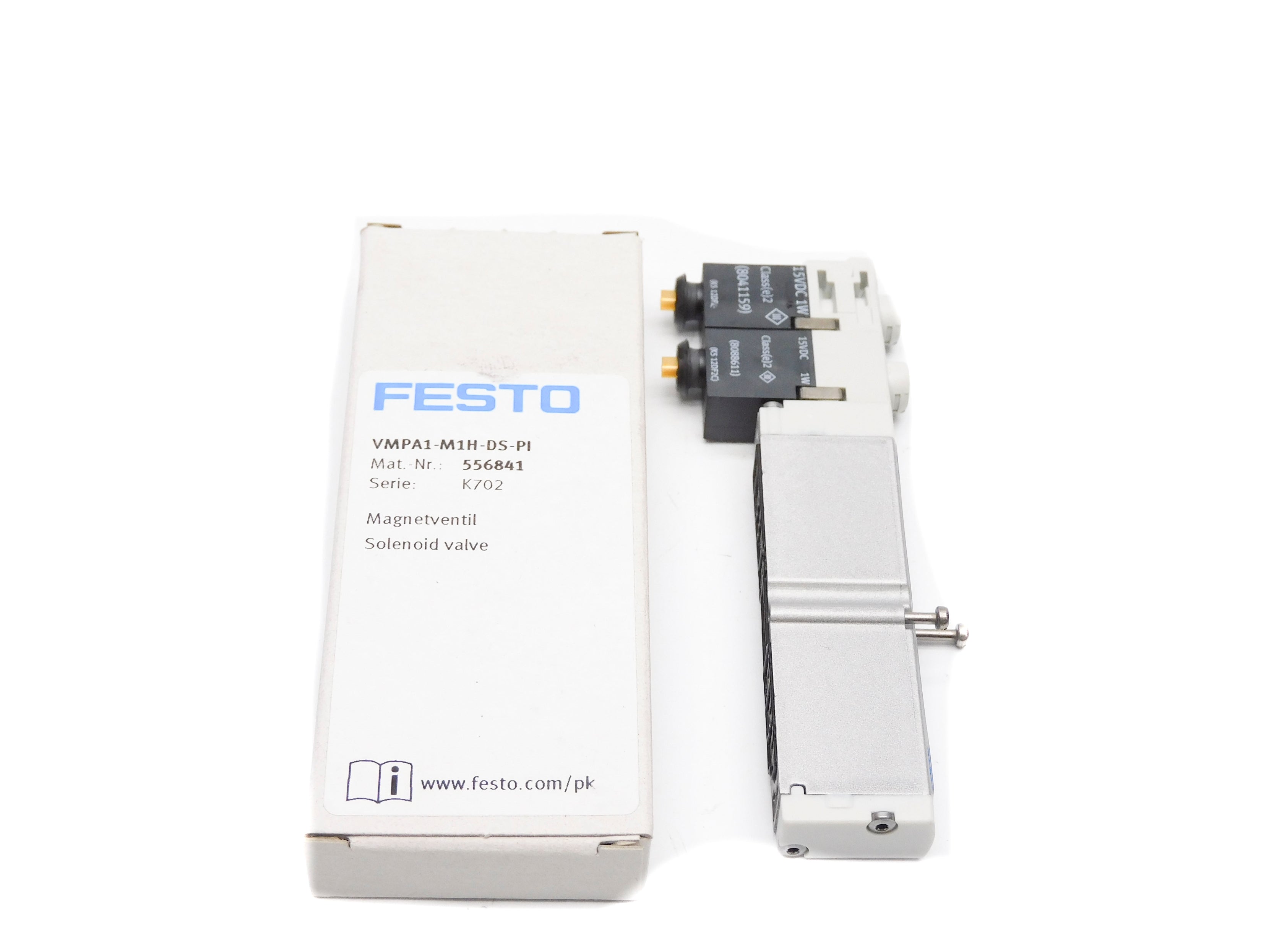 FESTO VMPA1-M1H-DS-PI 556841 SER. K702 15VDC NSMP