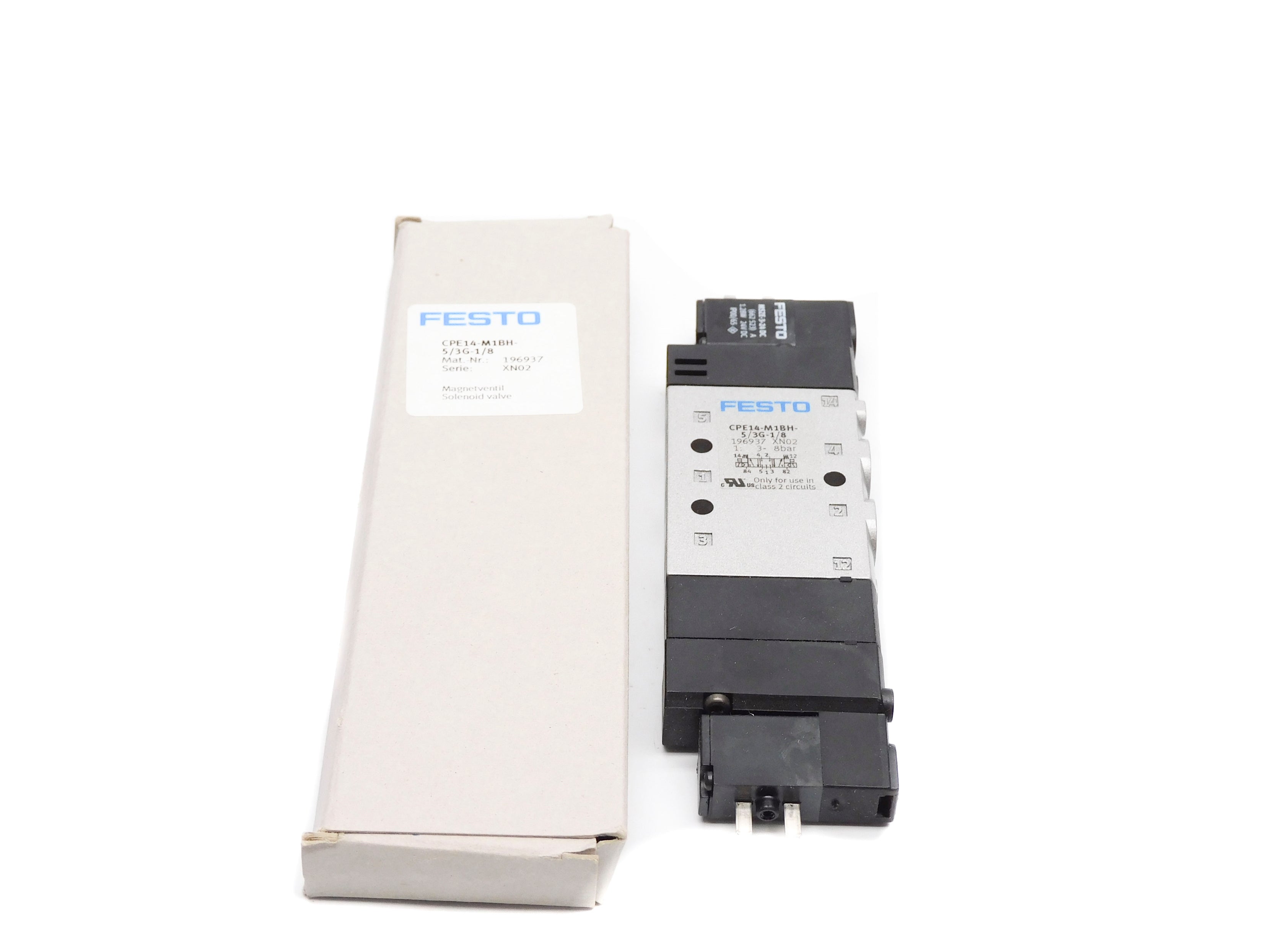 FESTO CPE14-M1BH-5/3G-1/8 196937 SER. XN02 24VDC NSMP