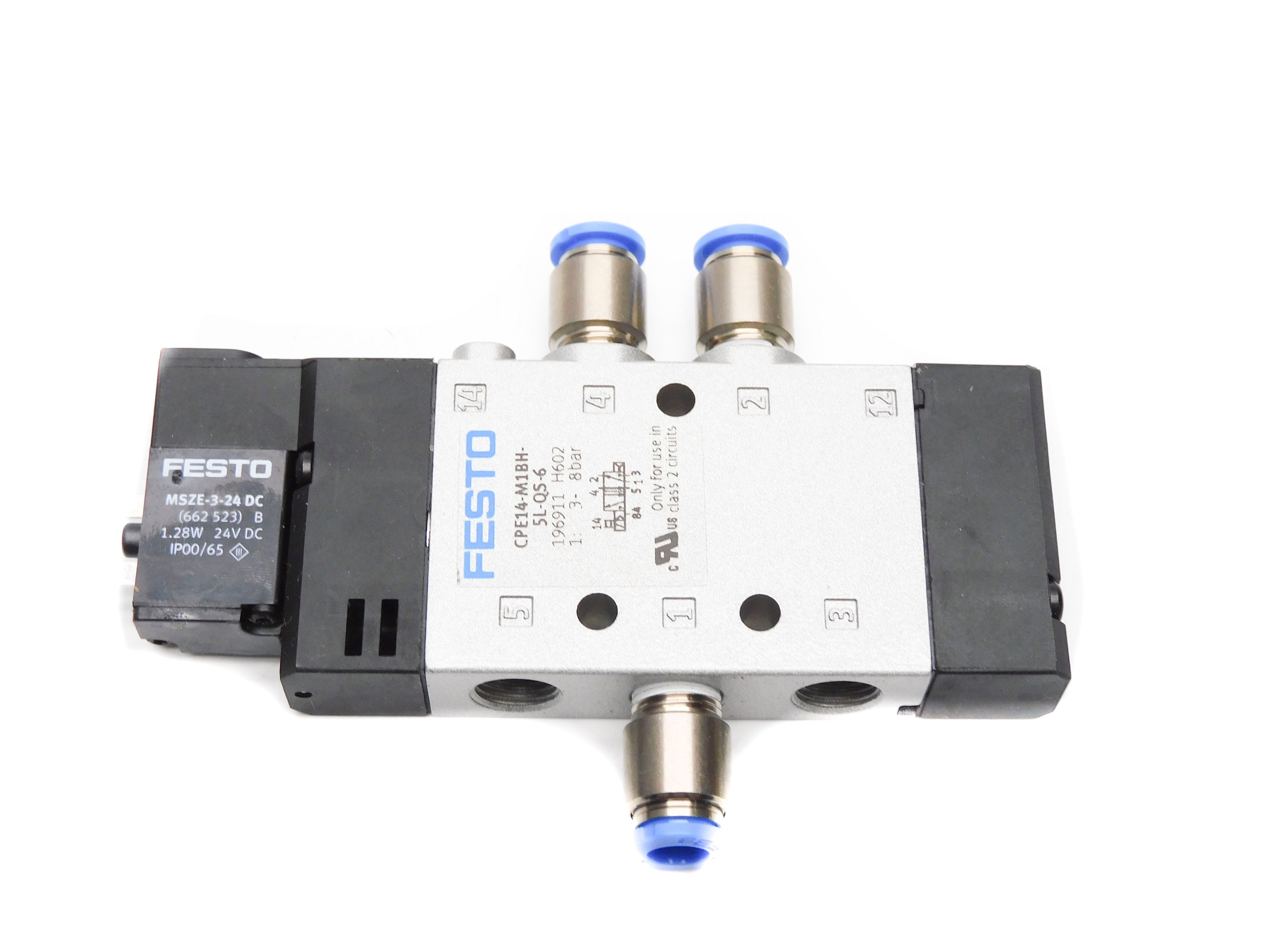FESTO CPE14-M1BH-5L-QS-6 196911 SER. H602 24VDC NSMP