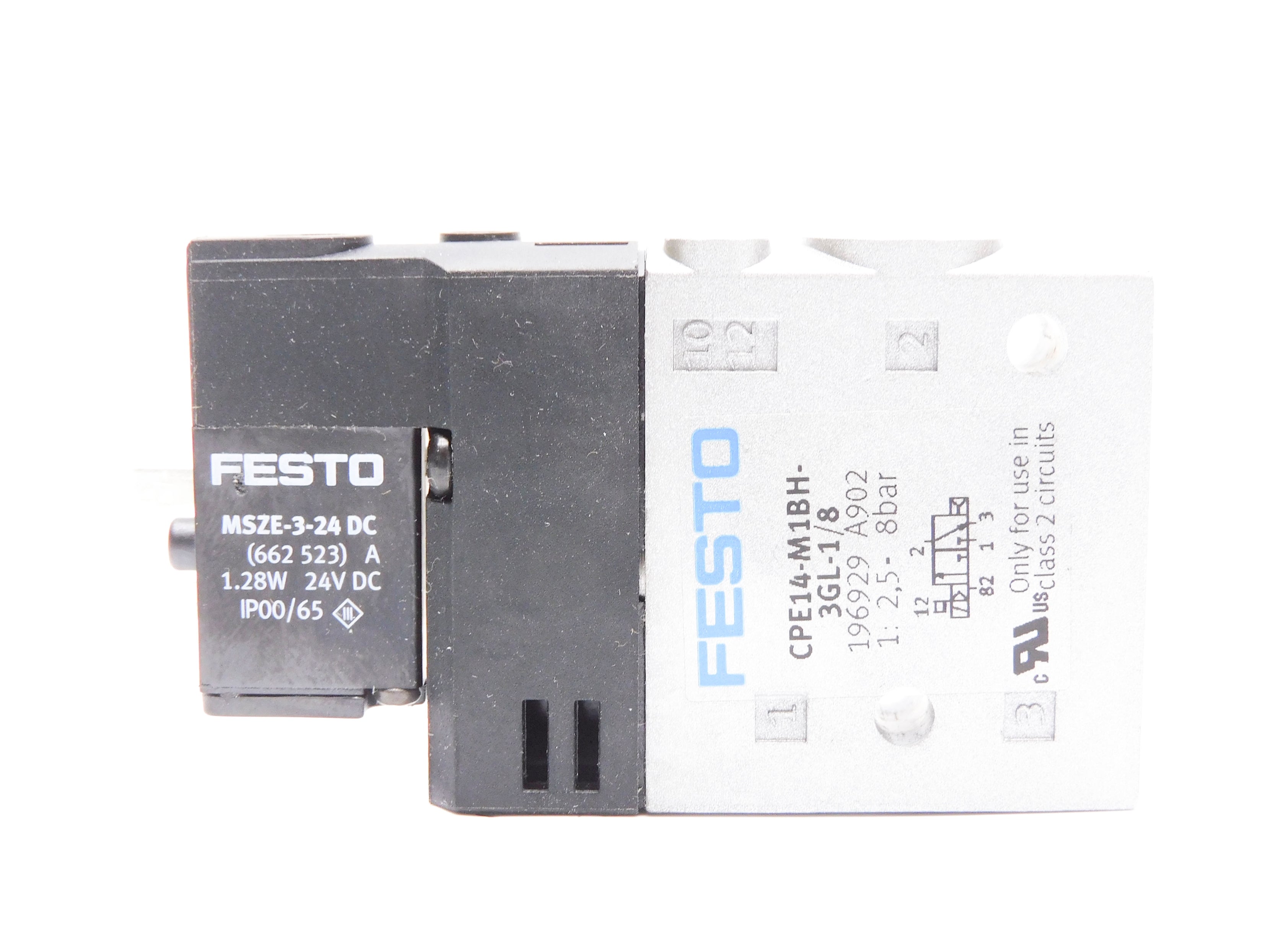 FESTO CPE14-M1BH-3GL-1/8 196929 SER. A902 24VDC NSNP
