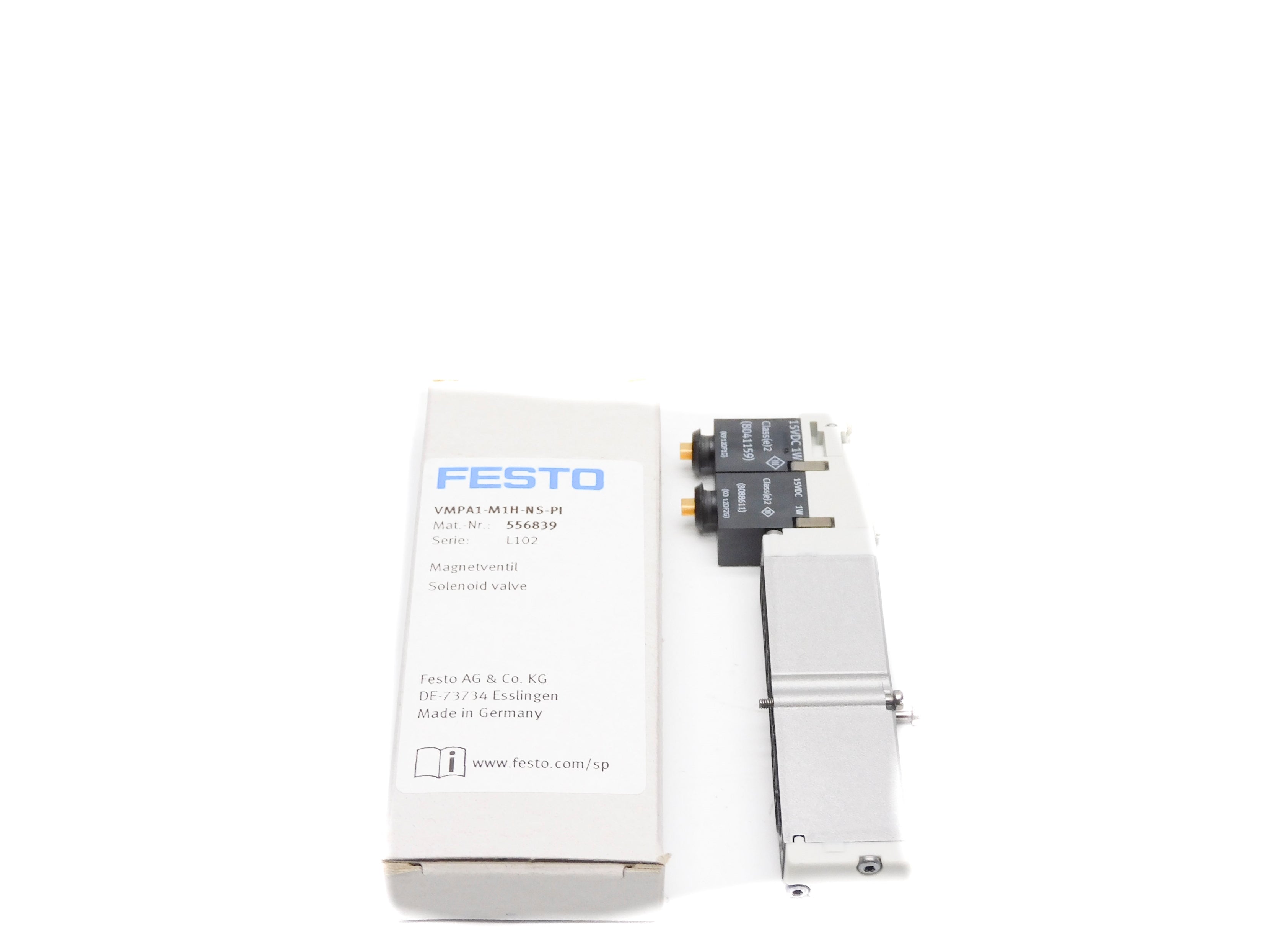 FESTO VMPA1-M1H-NS-PI 556839 SER. L102 15VVDC NSMP