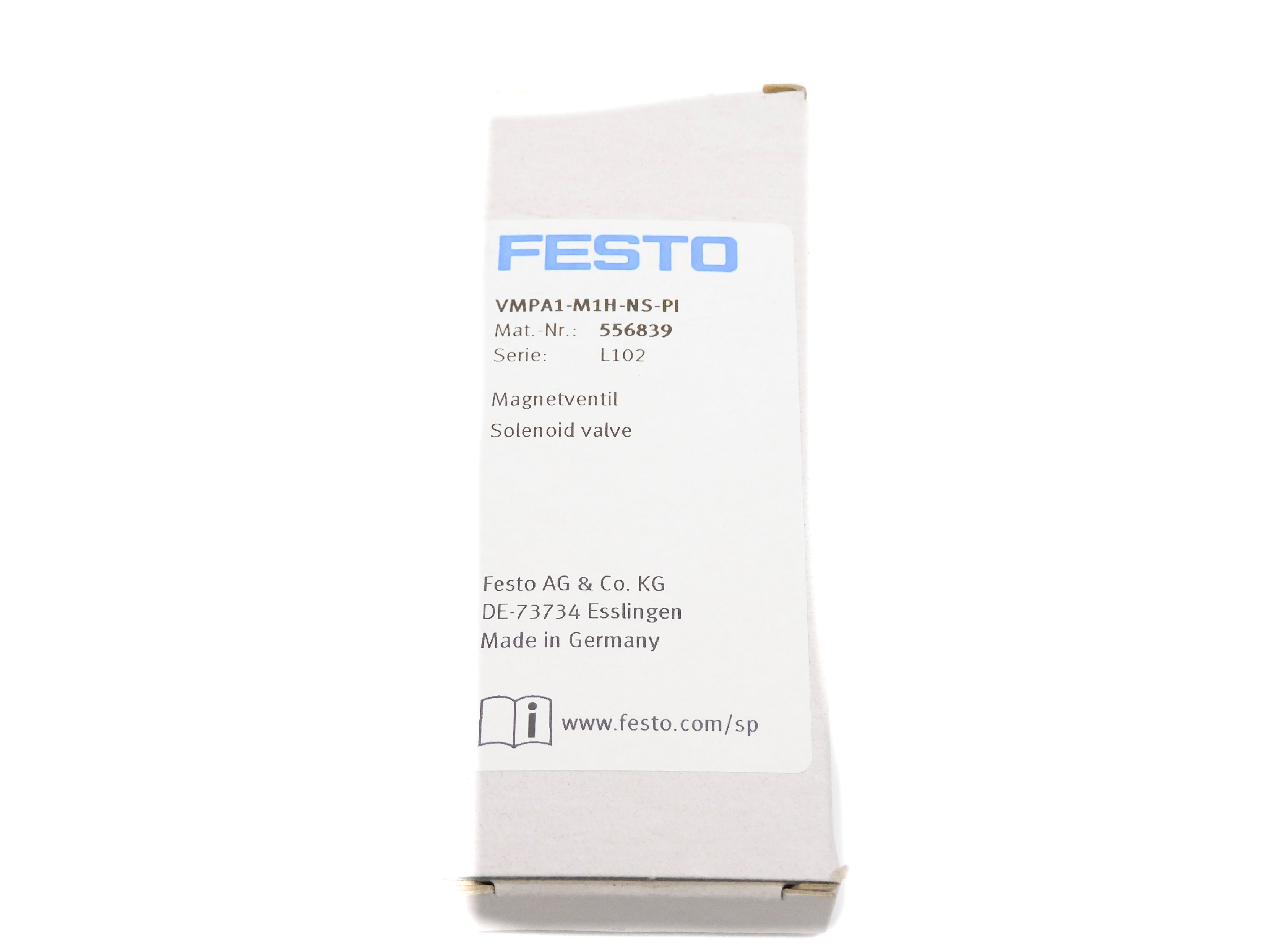 FESTO VMPA1-M1H-NS-PI 556839 SER. L102 15VVDC NSMP
