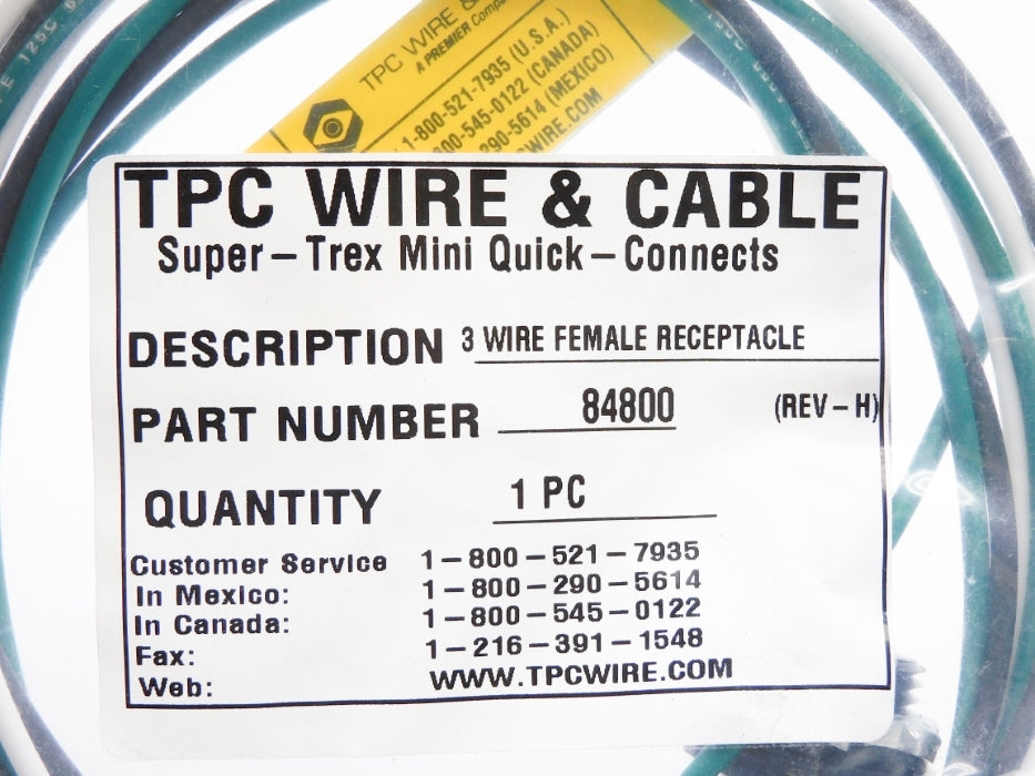 TPC WIRE & CABLE 84800 NSMP