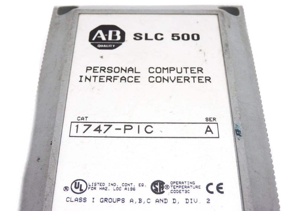 ALLEN BRADLEY 1747-PIC SER. A UNMP