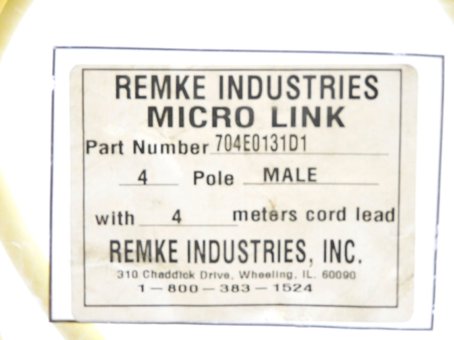 REMKE INDUSTRIES 704E0131D1 NSMP