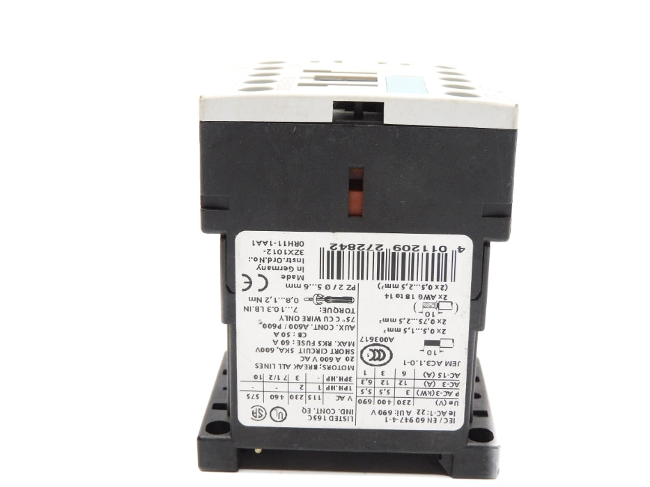 SIEMENS 3RT1017-1AP01 230V 60A NSNP