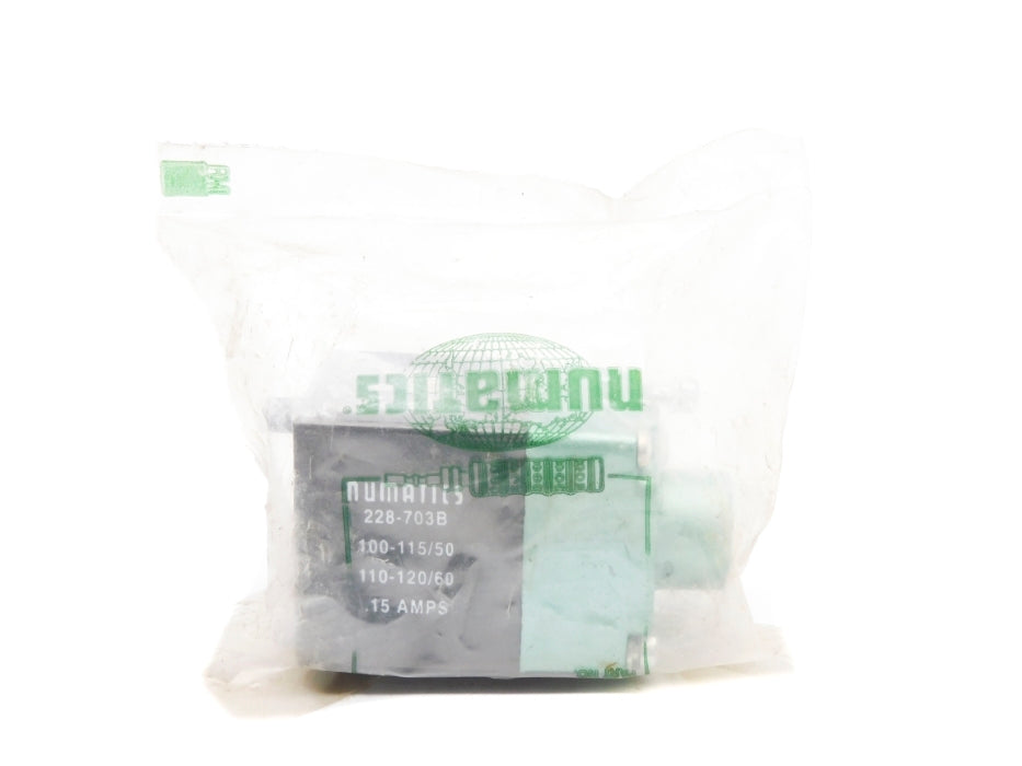 NUMATICS 228-703B 100-120V .15A NSMP