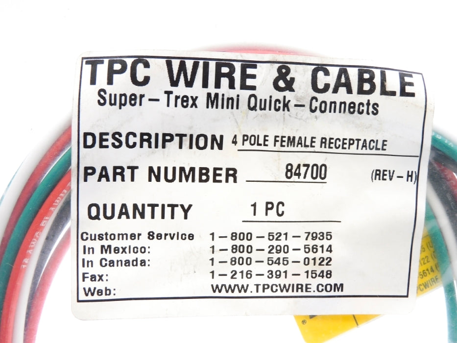 TPC 84700 NSMP