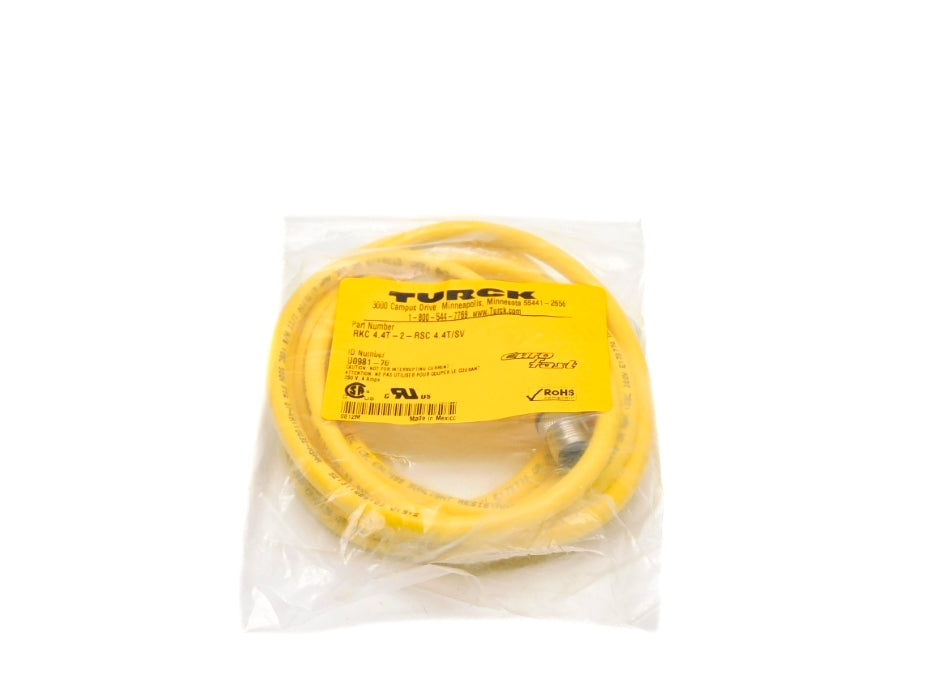 TURCK RKC4.4T-2-RSC4.4T/SV U0981-70 NSMP