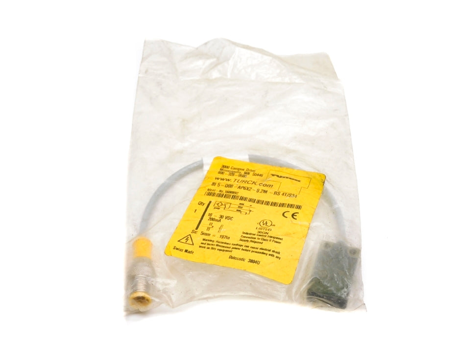 TURCK BI5-Q08-AP6X2-0.2M-RS4T/S34 1600892 NSMP