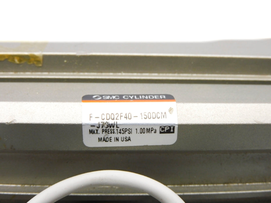 SMC F-CDQ2F40-150DCM-J79WL 145PSI NSNP