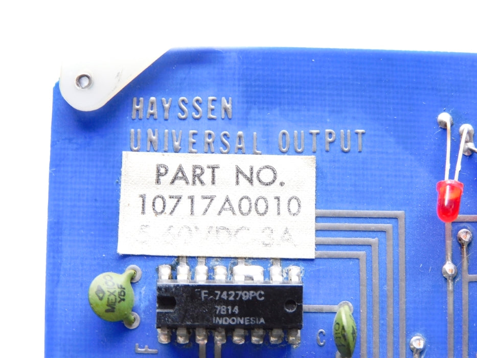 HAYSSEN 10717A0010 UNMP