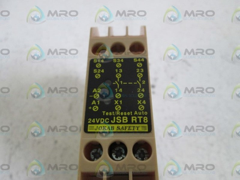 JOKAB 24VDC SAFETY RELAY JSBRT8 *NEW IN BOX*