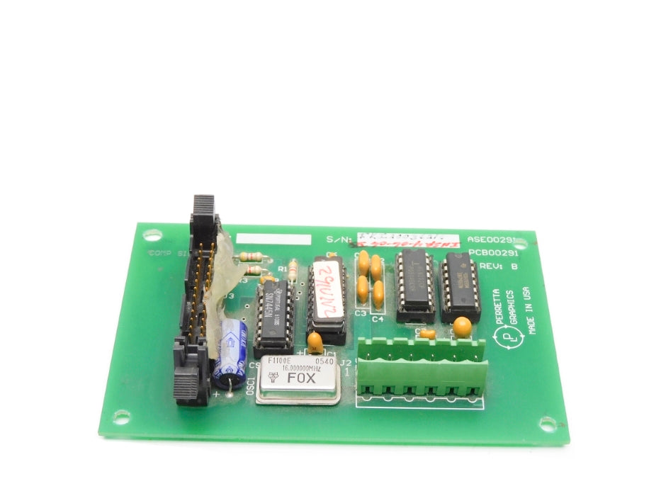 PERRETTA GRAPHICS PCB00291 ASE00291 REV. B UNMP