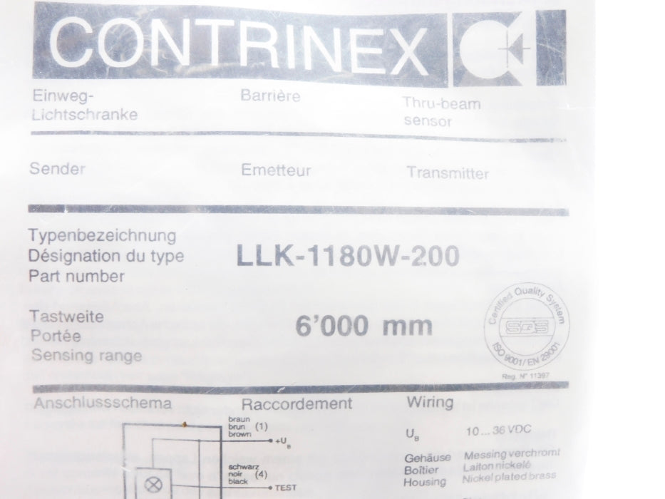 CONTRINEX LLK-1180W-200 NSMP