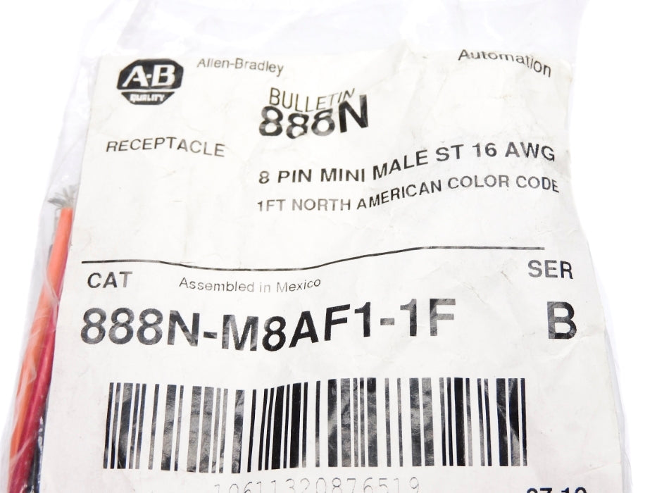 ALLEN BRADLEY 888N-M8AF1-1F SER. B (WH) NSMP