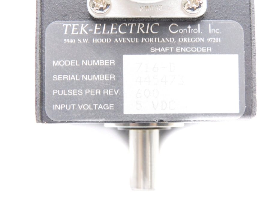 TEK-ELECTRIC 716-D UNMP