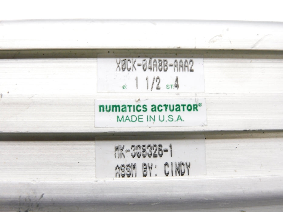 NUMATICS X0CK-04A8B-AAA2 UNMP