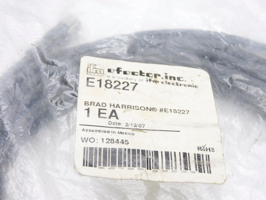 IFM EFECTOR E18227 (AS PICTURED) NSMP