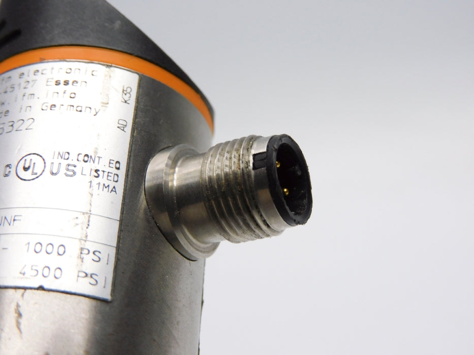 IFM EFECTOR PB5322 50-1000PSI UNMP