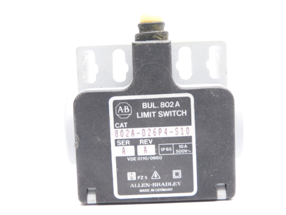 INDUSTRIAL SPARE PART 802A-D26P4-S10 SER. A NSNP