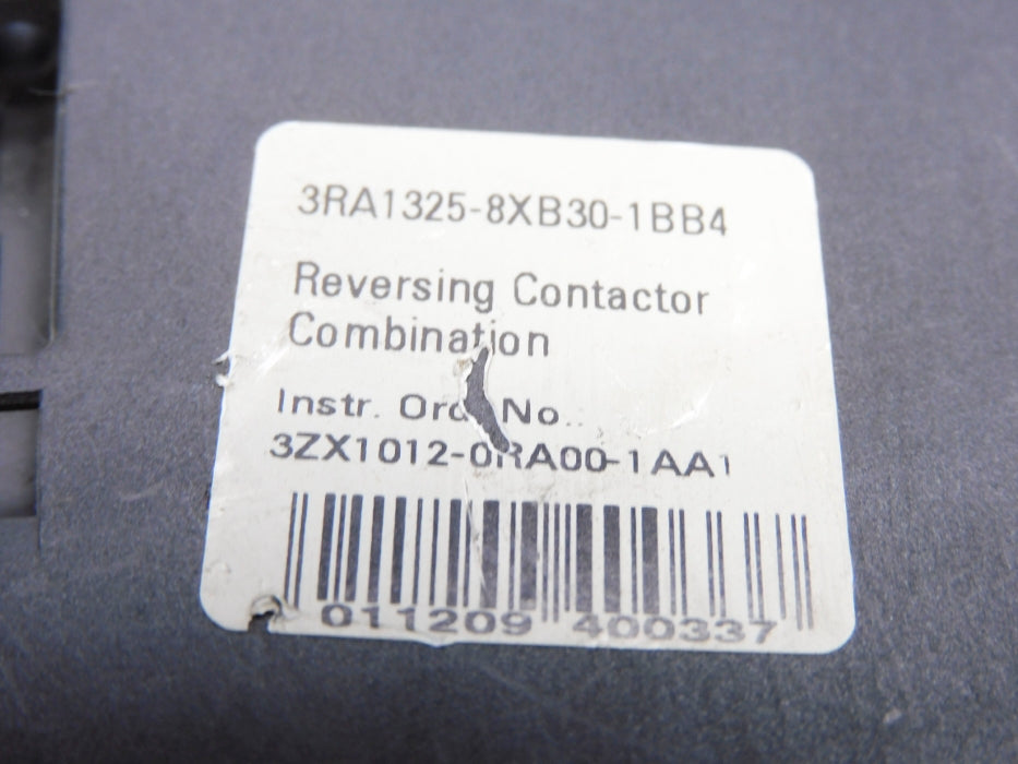 SIEMENS 3RA1325-8XB30-1BB4 24-48VAC 24-70VDC UNMP