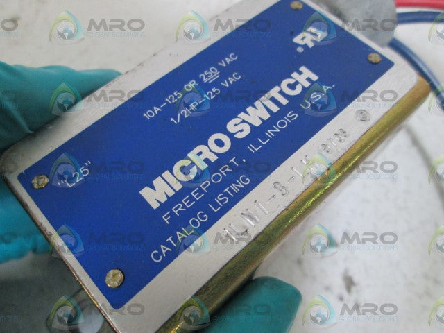 MICROSWITCH PREWIRED ENCLOSED SWITCH 1LN1-3-LH *NEW NO BOX*