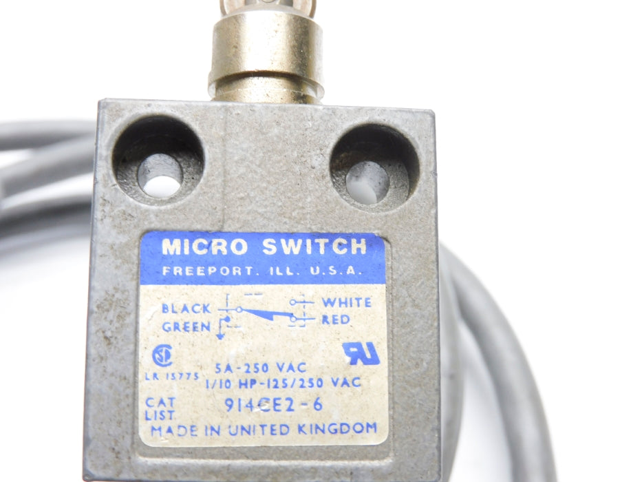 MICRO SWITCH 914CCE2-6 UNMP