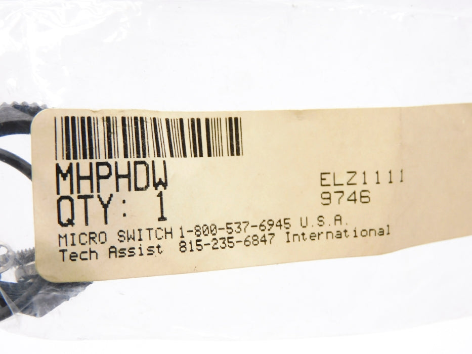 MICRO SWITCH MHPHDW NSMP