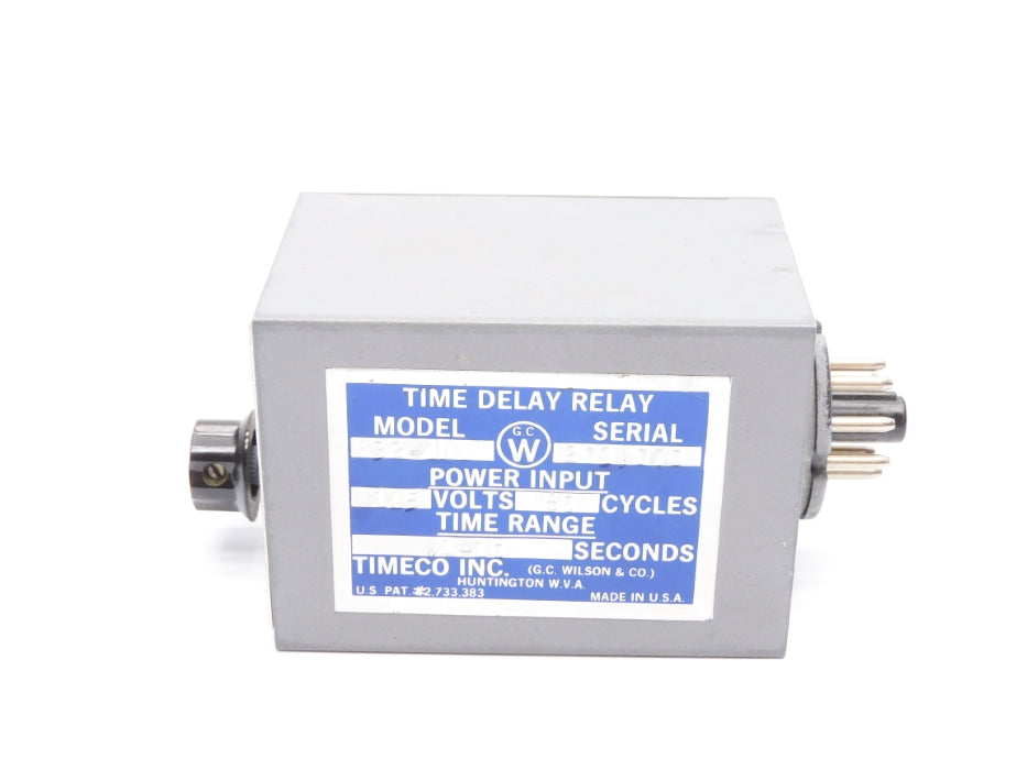 TIMECO 632-14T .1-10S 115V UNMP