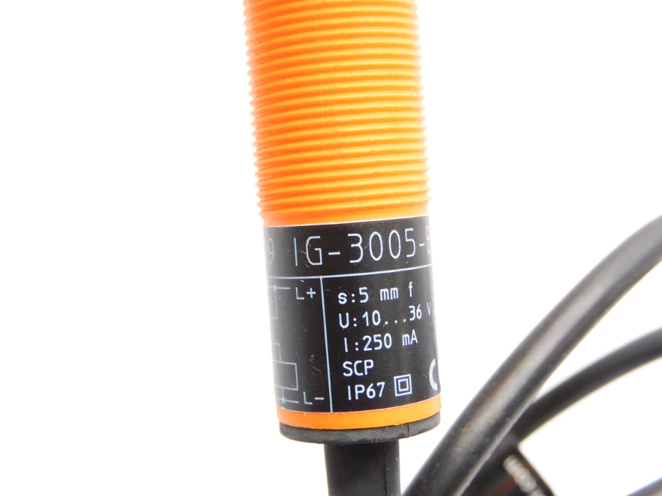 IFM EFECTOR IG5399 IG-3005-BPKG 10-36VDC NSNP
