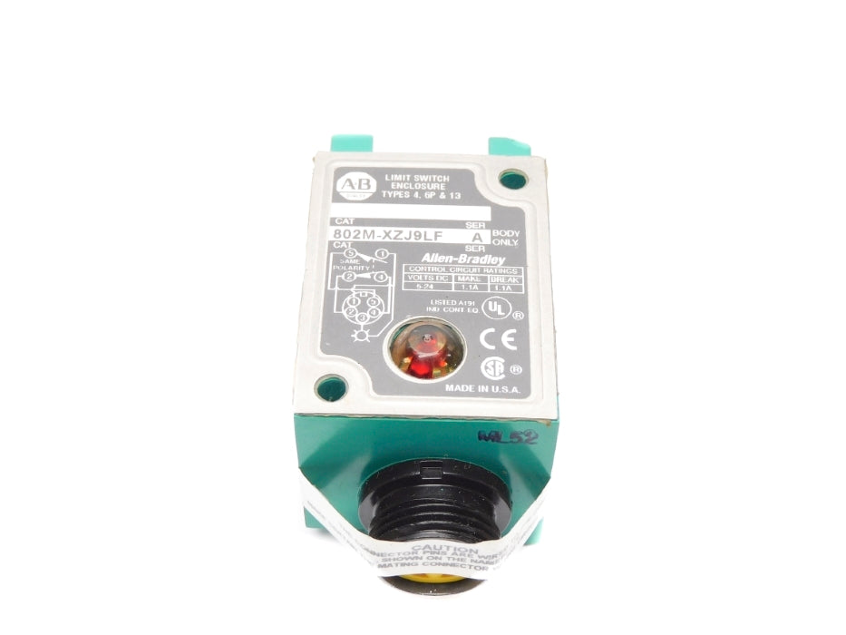 INDUSTRIAL SPARE PART 802M-XZJ9LF SER. A (AS PICTURED) NSNP