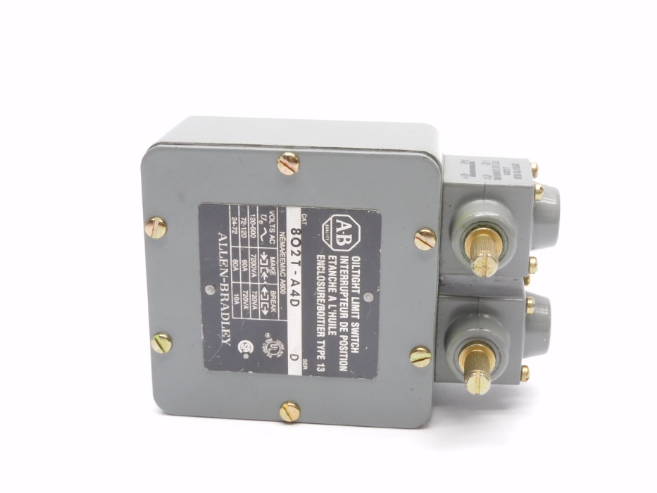 INDUSTRIAL SPARE PART 802T-A4D SER. D 120-600VAC 60A NSNP