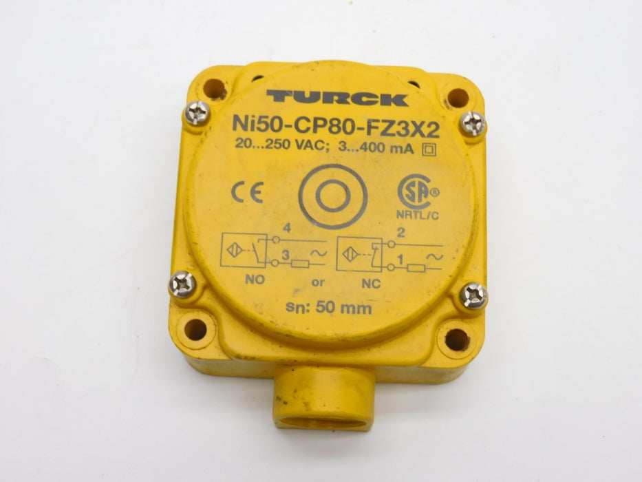 TURCK NI50-CP80-FZ3X2 UNMP
