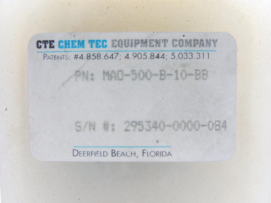 CTE MAO-500-B-10-BB (AS PICTURED) NSNP