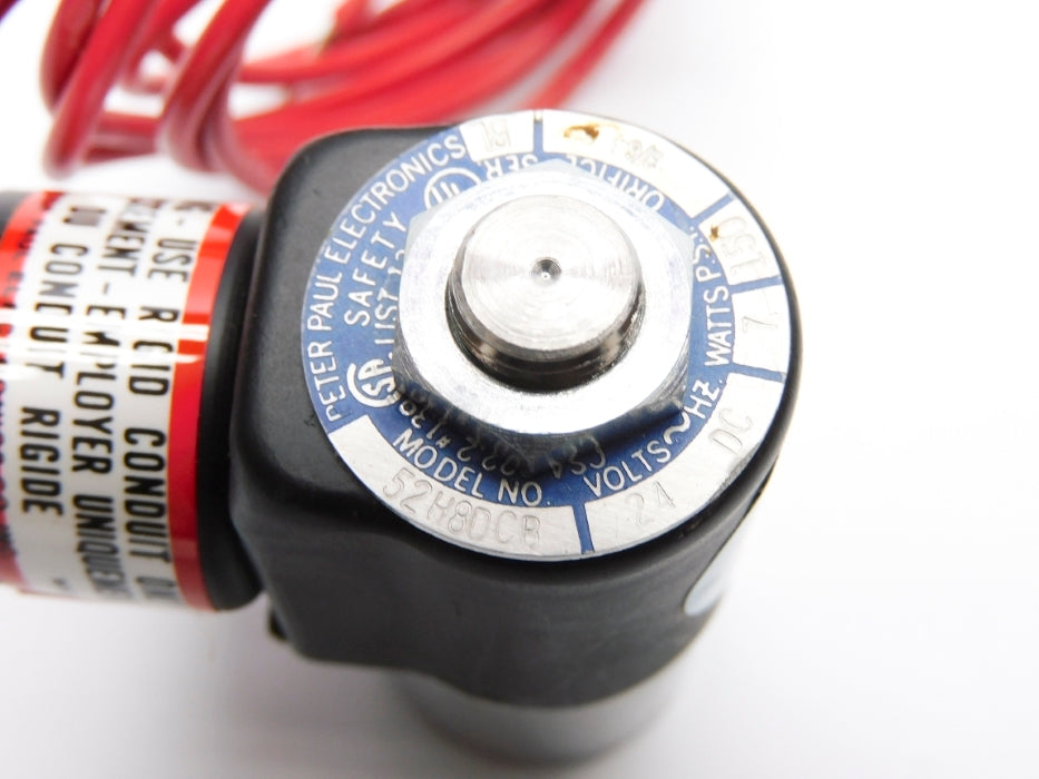 PETER PAUL ELETRONICS 52H8DCB 24VDC 150PSI 3/64" NSNP