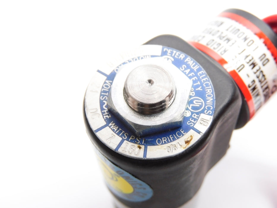 PETER PAUL ELETRONICS 52H8DCB 24VDC 150PSI 3/64" NSNP