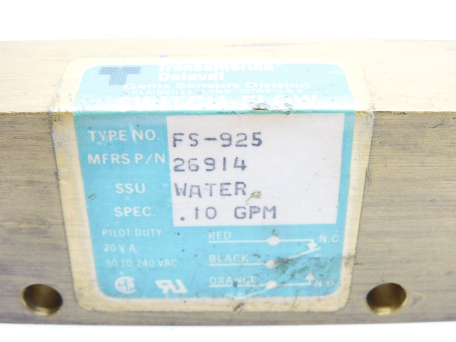 TRANSAMERICA DELAVAL FS-925 26914 NSNP