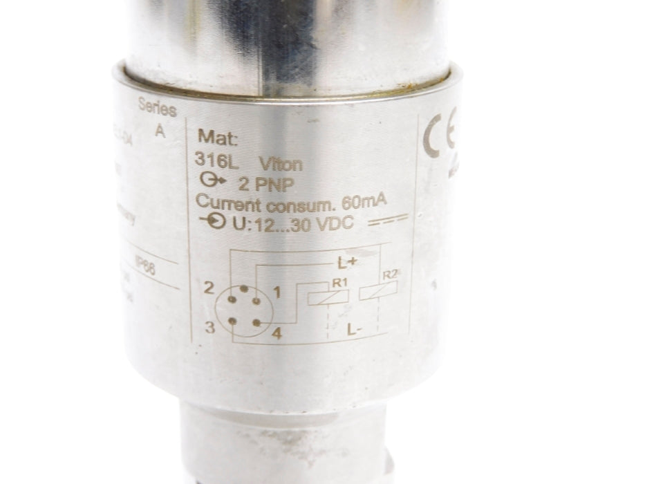 INDUSTRIAL SPARE PART 836E-DA1EL1-D4 SER. A 12-30VDC 0-60PSI UNMP