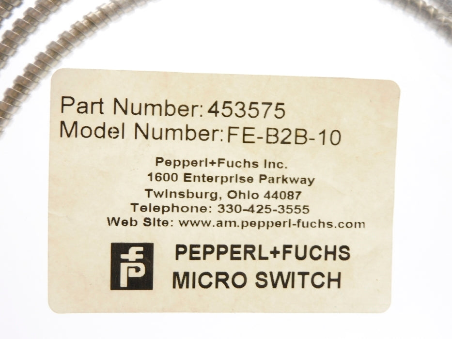 PEPPERL+FUCHS FE-B2B-10 453575 NSMP