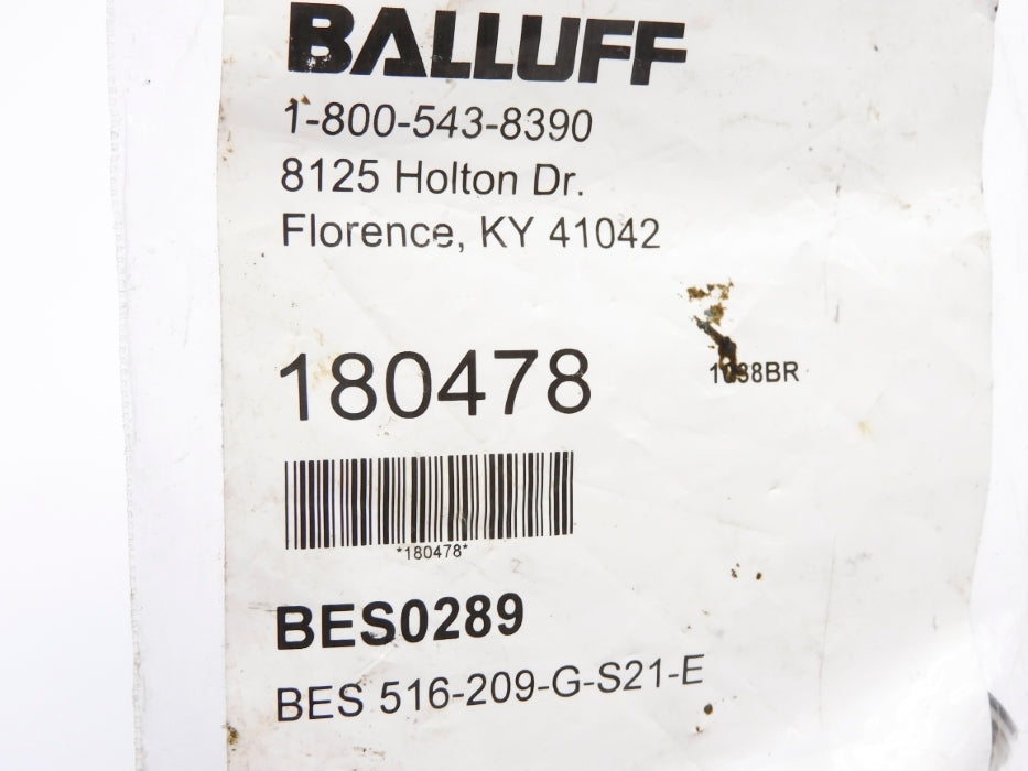 BALLUFF BES516-209-G-S21-E BES0289 NSMP