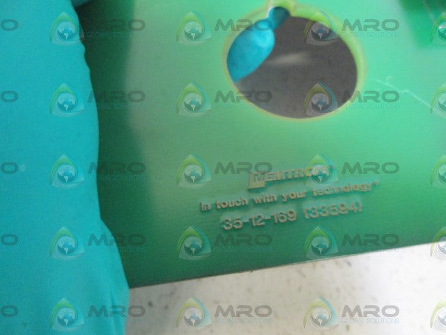 MENTRON OPERATOR INTERFACE PANEL 35-12-169 (33594) *USED*