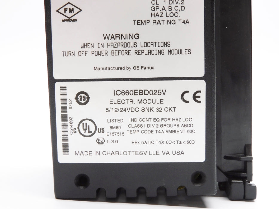 FANUC IC660BBD025V NSMP