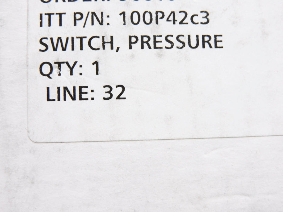 ITT 100P42C3 15-150PSIG NSMP