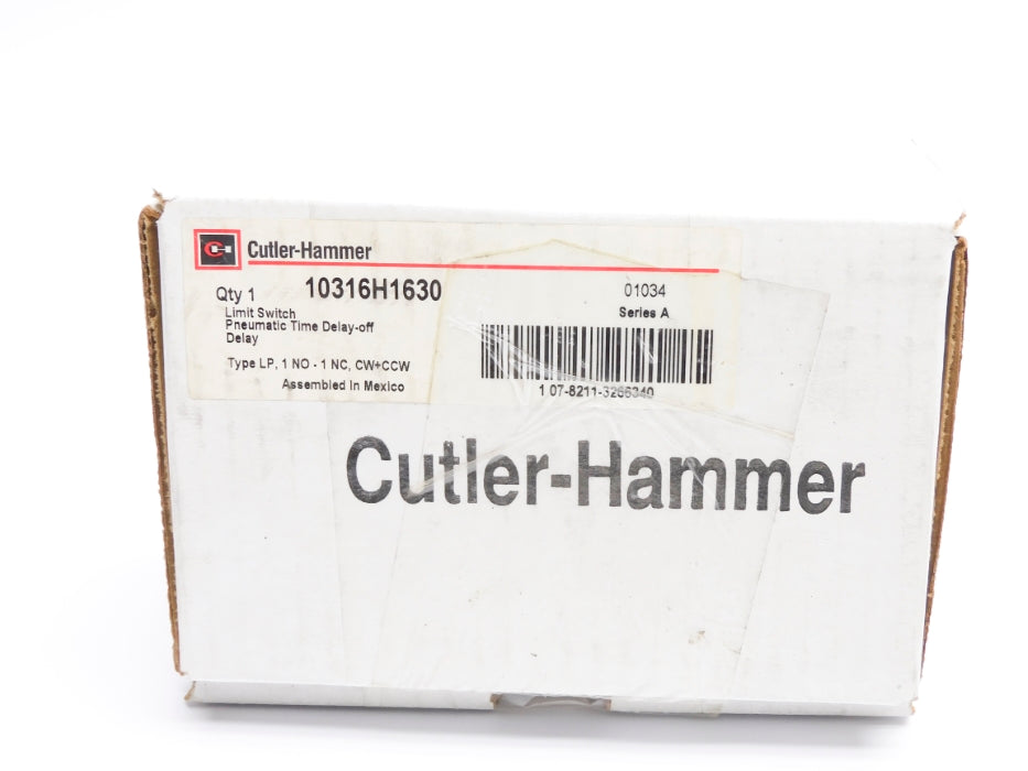 CUTLER HAMMER 10316H1630 SER. A NSMP