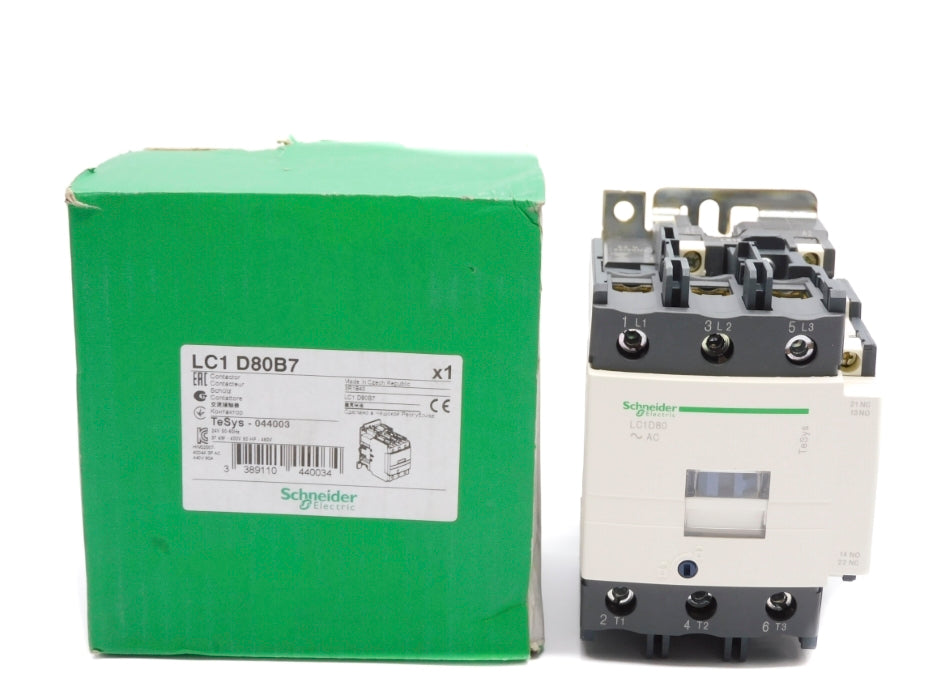 SCHNEIDER ELECTRIC LC1D80B7 24V NSMP