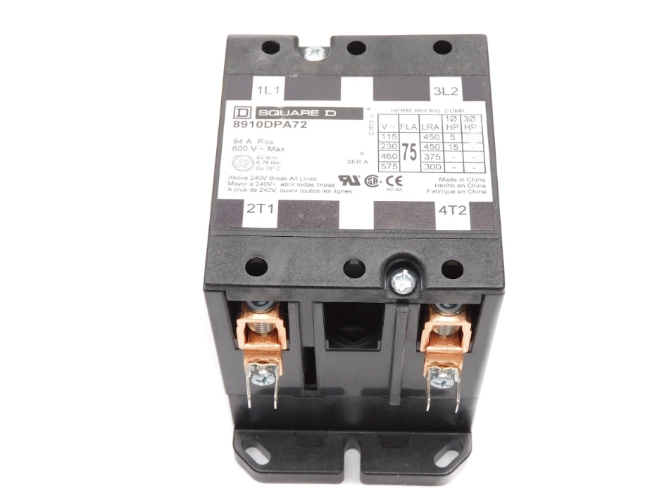 SQUARE 8910DPA72V02 SER. A 110/120V NSMP