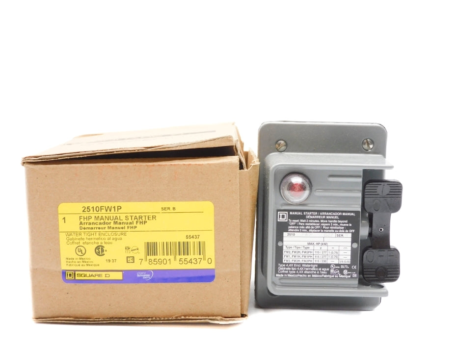 SQUARE D 2510FW1P SER. B NSMP